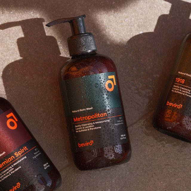 BEVIRO, NATURAL BODY WASH METROPOLITAN - BODY