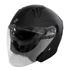 OPEN FACE HELMET STORMER RUN ČIERNA MATNÁ M