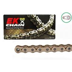 REŤAZOVÁ SADA EK - ZLATÝ REŤAZ 520 SRX, X-KRÚŽOK, KOLIESKO JT POGUMOVANÉ, ROZETA JMT PRE BENELLI TRK 702 X 2023-2024
