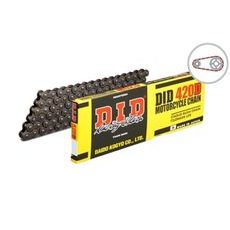 REŤAZOVÁ SADA D.I.D CHAIN - STRIEBORNÝ REŤAZ 420 D, NETESNENÝ, KOLIESKO JT, ROZETA JT PRE RIEJU RS-3 50 2011-2014