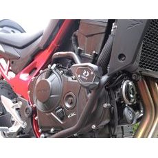 OCHRANA MOTORA RDMOTO CF166KDSL01K ČIERNA (WITH PROTECTORS) PRE HONDA CB 750 HORNET 2022-2025