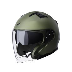 OPEN FACE HELMET STORMER RIVAL KAKI MATT XS