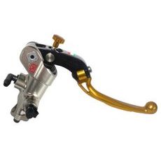 RADIAL BRAKE MASTER CYLINDER ACCOSSATO PC008 PRS 19X17-18-19 WITH FOLDING LEVER, GOLD