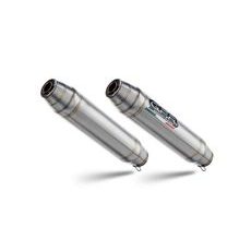 DVOJITÁ KONCOVKA VÝFUKU SLIP - ON GPR DEEPTONE D.19.DE BRUSHED STAINLESS STEEL