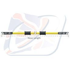 BRZDOVÁ HADICA VENHILL POWERHOSEPLUS 3H0850-YE 850MM ŽLTÁ