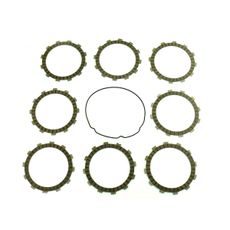 FRICTION PLATES KIT WITH CLUTCH COVER GASKET ATHENA P40230001