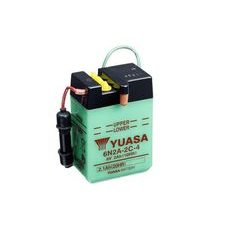 CONVENTIONAL 6V BATTERY NO ACID YUASA 6N2A-2C-4