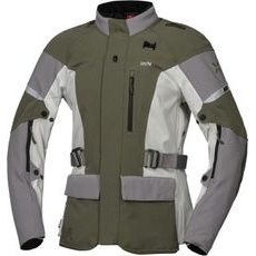 WOMEN'S LAMINATED JACKET IXS VENTURE-STX 1.0 X2-011605 LIGHT GREY-OLIVE DXL