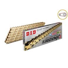 REŤAZOVÁ SADA D.I.D CHAIN - ZLATÝ REŤAZ 530 ZVM-X, X-KRÚŽOK, KOLIESKO JT, ROZETA SUPERSPROX PRE SUZUKI GSX-R 750 1985