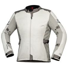 TOUR WOMEN'S JACKET IXS LANE-ST+ X56053 TECH WHITE-BLACK-LIGHT GREY DS