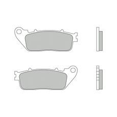 BRZDOVÉ OBLOŽENIE BREMBO 07HO13CC CC ROAD