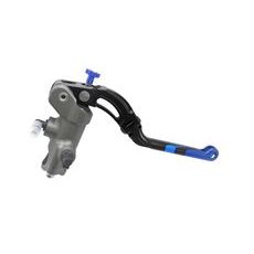 RADIAL BRAKE MASTER CYLINDER ACCOSSATO CY003 CNC-WORKED 19X20 WITH REVOLUTION LEVER, SILVER