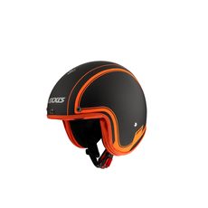 Otvorená helma JET AXXIS HORNET SV ABS royal A4 oranžová matná L