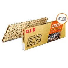 REŤAZOVÁ SADA D.I.D CHAIN - ZLATÝ REŤAZ 520 ERVT, X-KRÚŽOK, KOLIESKO JT, ROZETA JT PRE KTM XC-W 250 2010-2018