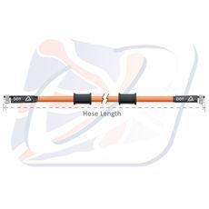 BRZDOVÁ HADICA VENHILL POWERHOSEPLUS 3H0675-OR 675MM POMARANČOVÁ