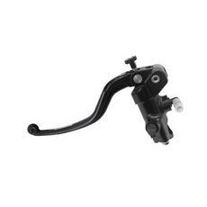 RADIAL CLUTCH MASTER CYLINDER ACCOSSATO CL032 16X18 WITH BLACK ANODYZED BODY AND FIXED GOLD LEVER (NUT+LEVER)