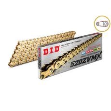 REŤAZOVÁ SADA D.I.D CHAIN - ZLATÝ REŤAZ 520 ZVM-X, X-KRÚŽOK, KOLIESKO JT POGUMOVANÉ, ROZETA JT PRE CFMOTO 650 MT, PREMIUM 2021-2024