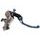 Radial Brake Master Cylinder ACCOSSATO PC008 PRS 19x17-18-19 with folding lever, blue