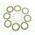 Friction plates kit with clutch cover gasket ATHENA P40230089