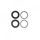 Replacement rubber parts grimeca brake calipers ARIETE 13858-PI 41mm