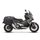 Kompletná sada bočných čiernych hliníkových kufrov SHAD TERRA BLACK, 36L/36/ bočné kufre, vrátane montážnej sady SHAD HONDA X-ADV 750