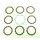 Friction plates kit with clutch cover gasket ATHENA P40230069