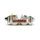 Radial brake caliper ACCOSSATO CNC-worked monoblock PZ001 108 mm pistons in titanium