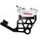 Radial Brake Caliper Kit Rear + Brake Flange ACCOSSATO KITA33 For Harley Davidson Touring