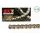 Reťazová sada EK - zlatý reťaz 428 SRX, X-krúžok, koliesko SUPERSPROX, rozeta SUPERSPROX pre SUZUKI DR 125 SM 2008-2013