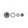 Replacement rubber parts grimeca master cylinders ARIETE 13858-PO 9,5 mm
