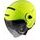 Otvorená helma JET AXXIS RAVEN SV ABS solid žltá fluor lesklá S