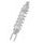 Tlmič BITUBO WZE0 adjustable: spring preload, rebound black spring
