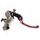 Radial Brake Master Cylinder ACCOSSATO PC008 PRS 19x17-18-19 with folding lever, red