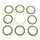 Friction plates kit with clutch cover gasket ATHENA P40230011