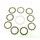 Friction plates kit with clutch cover gasket ATHENA P40230014