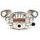 Radial brake rear caliper ACCOSSATO PZ017 for MiniGp and Pitbike - distance 45 mm