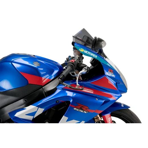 PLEXI ŠTÍT PUIG RACING 4363C KARBÓNOVÝ VZHĽAD