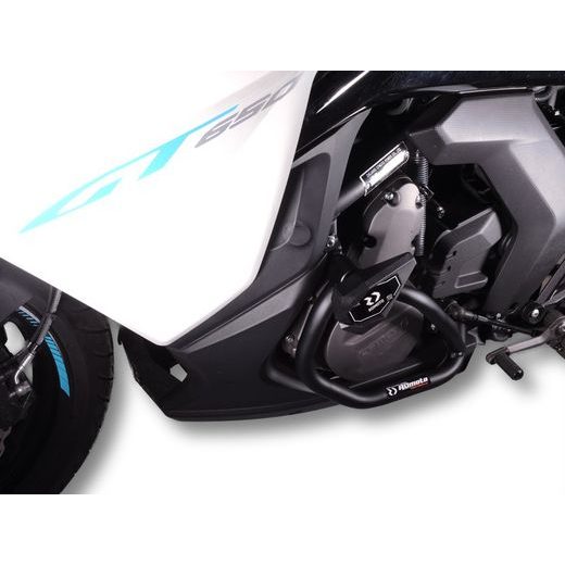 OCHRANA MOTORA RDMOTO CF137KDSL01K MATNÁ ČIERNA PRE CFMOTO 650 GT, PREMIUM 2020-2023