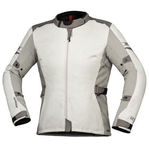 TOUR WOMEN'S JACKET IXS LANE-ST+ X56053 TECH WHITE-BLACK-LIGHT GREY DL