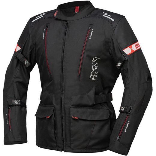 BUNDA TOUR IXS LORIN-ST X55051 ČIERNO-ČERVENÁ 5XL