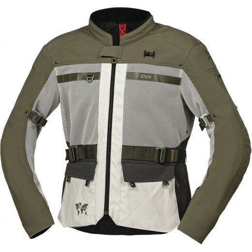 BUNDA IXS VENTURE-BIG AIR 1.0 X2-061425 LIGHT GREY-OLIVE 2XL