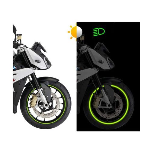 NEW LABEL MOTO PÁSKA NA KOLESÁ ZELENÁ