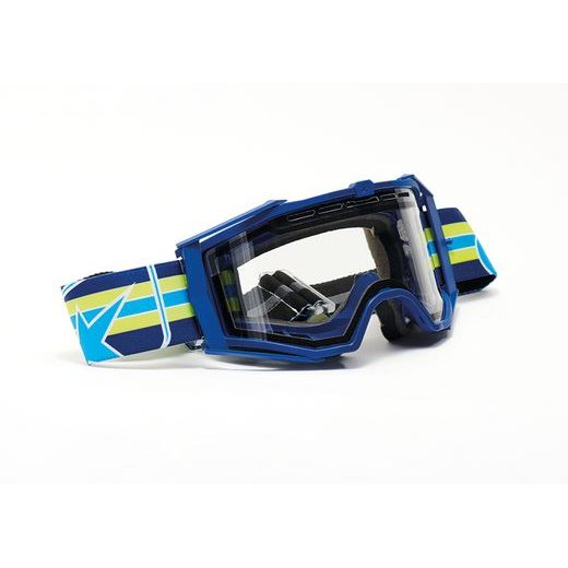 OKULIARE ARIETE 8K ENDURO 14960-EAG DOUBLE CLEAR LENS MODRÁ