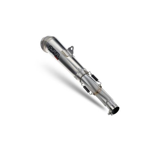 KONCOVKA VÝFUKU SLIP-ON GPR POWERCONE EVO KT.109.PCEV BRUSHED STAINLESS STEEL