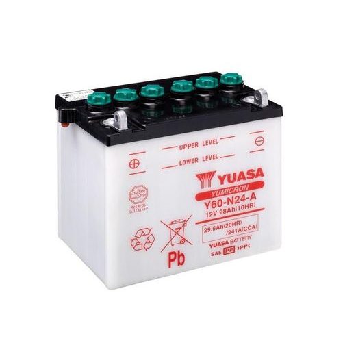 YUMICRON BATTERY NO ACID YUASA Y60-N24-A