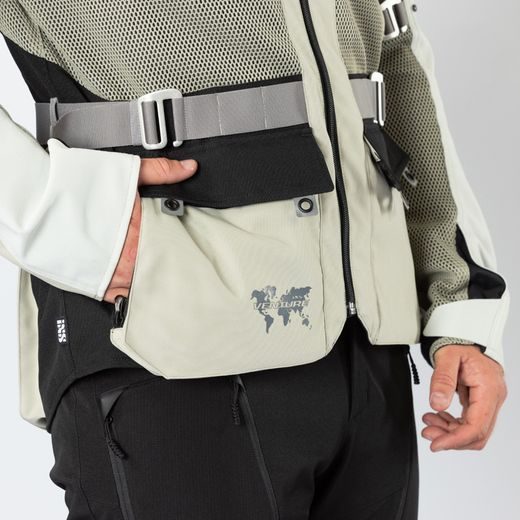 BUNDA IXS VENTURE-BIG AIR 1.0 X2-061425 ABBEY STONE-LIGHT GREY 3XL