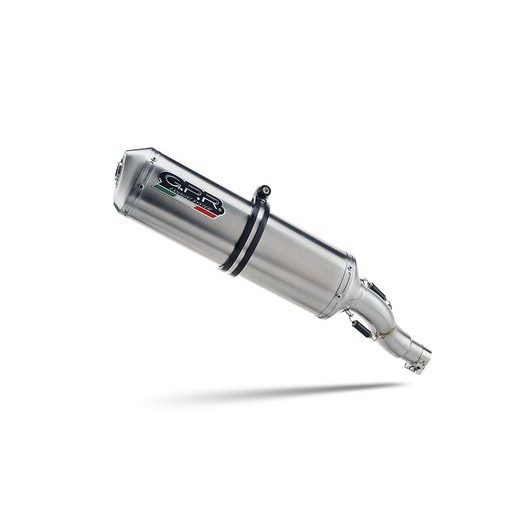 KONCOVKA VÝFUKU SLIP-ON GPR SATINOX H.203.SAT BRUSHED STAINLESS STEEL