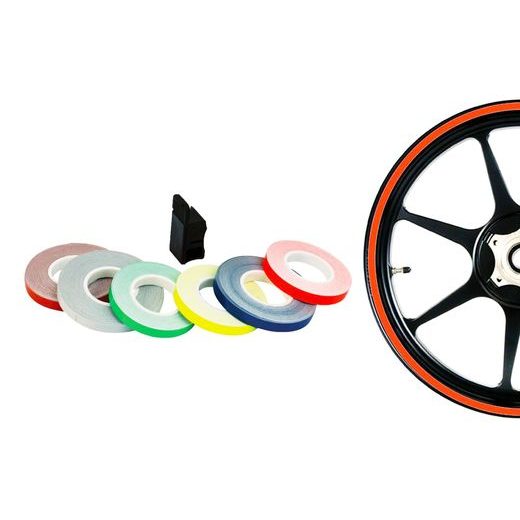 NEW LABEL MOTO PÁSKA NA KOLESÁ ORANŽOVÁ