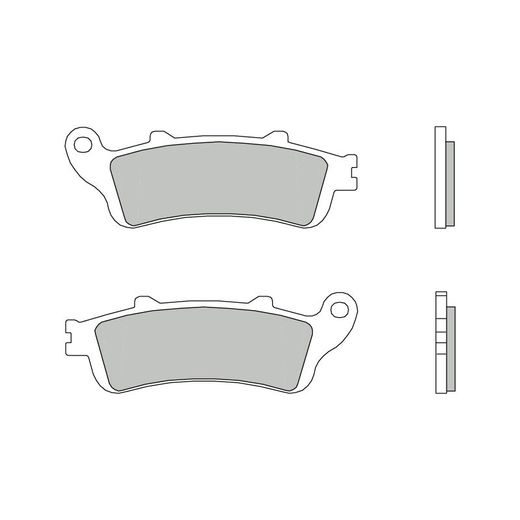 BRZDOVÉ OBLOŽENIE BREMBO 07HO44SA