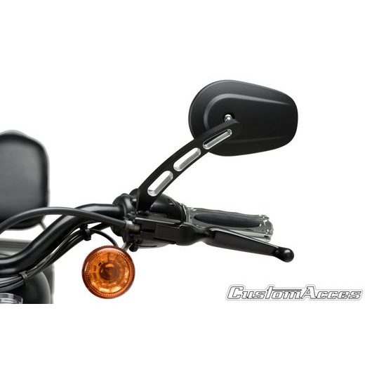 ZPÄTNÉ ZRKADLO CUSTOMACCES MISURI JR0017N ČIERNA PÁR